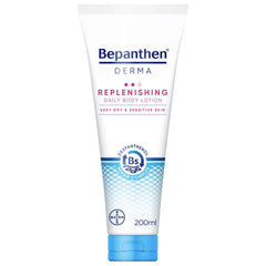Bepanthen Derma Replenishing Daily Body Lotion for very Dry & Sensitive Skin, Dermatologically Tested Lotion - 200ML