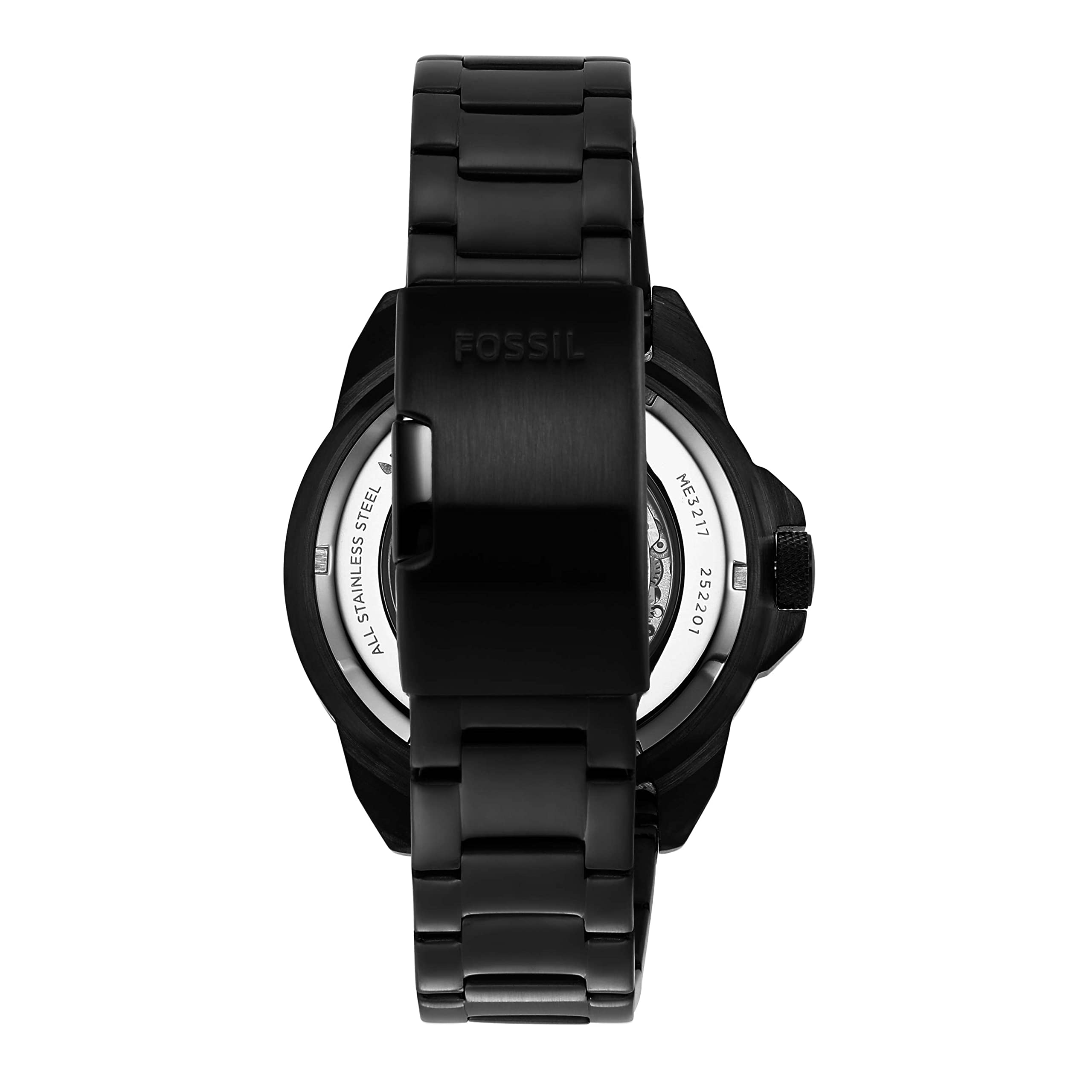 Fossil Bronson Analog Men's Watch - Black