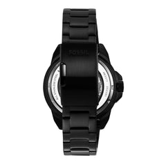 Fossil Bronson Analog Men's Watch - Black