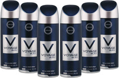 Voyage Bleu For Men, Perfume Body Spray, Deodorant For Him, 200ml (PACK OF 6) By ARMAF, From The House of Sterling