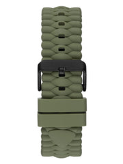 GUESS Textured Silicone Watch