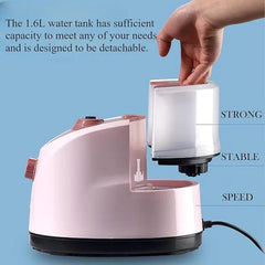 Forubar Standing Garment Steamer 2000W, Professional Clothes Garment Steamer With Height Adjustable Ironing Board, for Clothes, Household and commercial (DD0801)