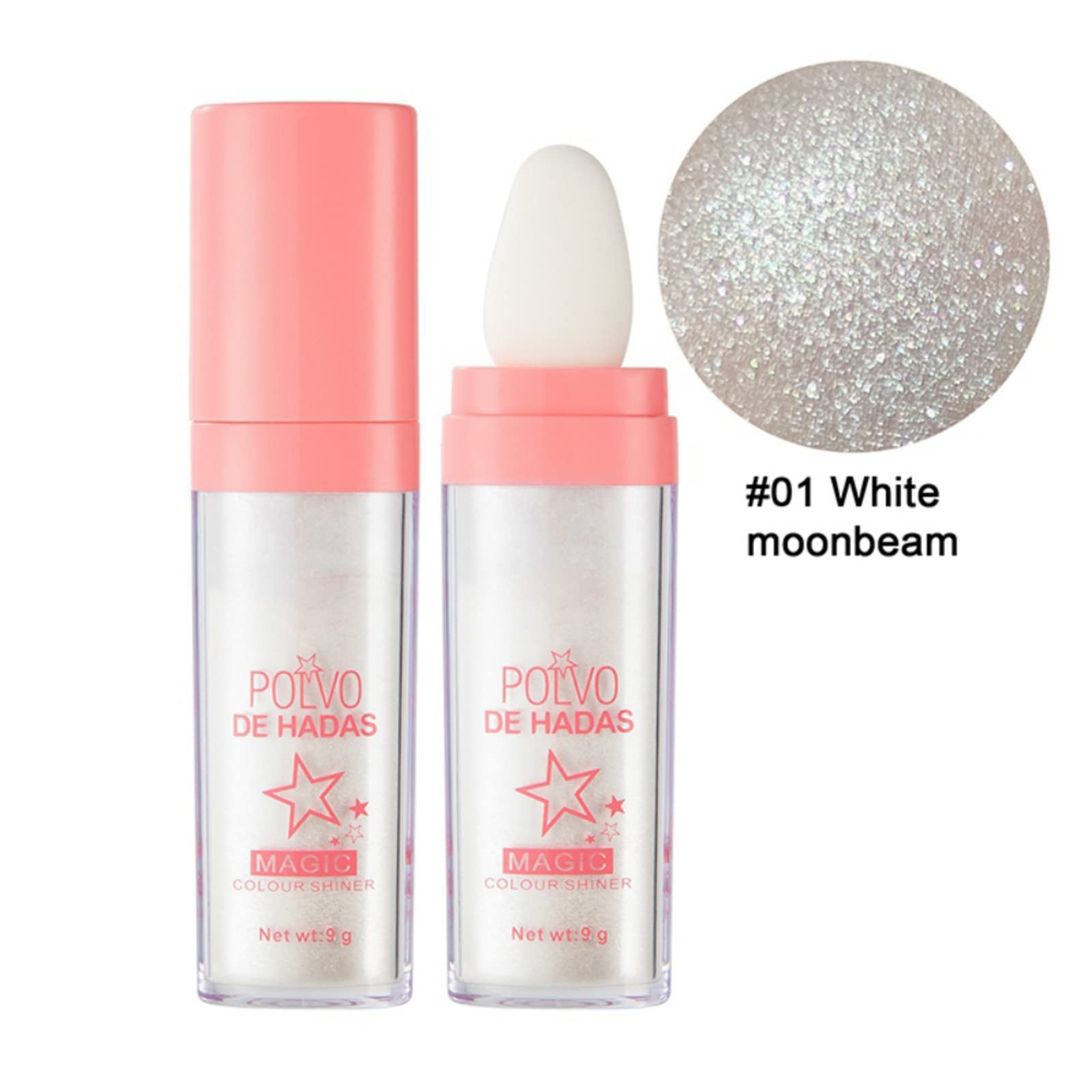 NLLNT Three-dimensional Fairy Highlight Patting Powder Stick Polvo De Hadas Highlighter Natural Shimmer Glitter Bronzer And Highlighter