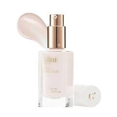 Glint Glow Pearl Base Moisturizing Foundation Primer with a Radiant Champagne Pink Glow for a Natural, Luminous Complexion Korean Skincare 30 ml/1.01 fl oz