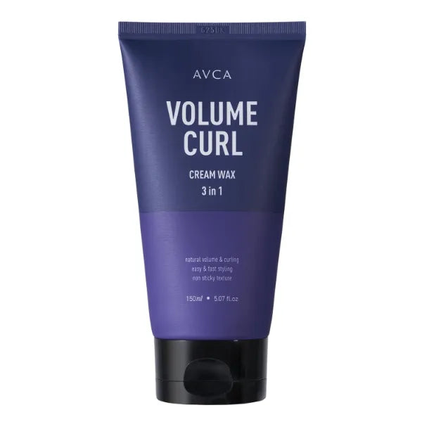 AVCA 3-in-1 Volume Curl Cream for Defined Curls, Frizz Control, and Added Bounce 150ml, 5.07 fl. oz