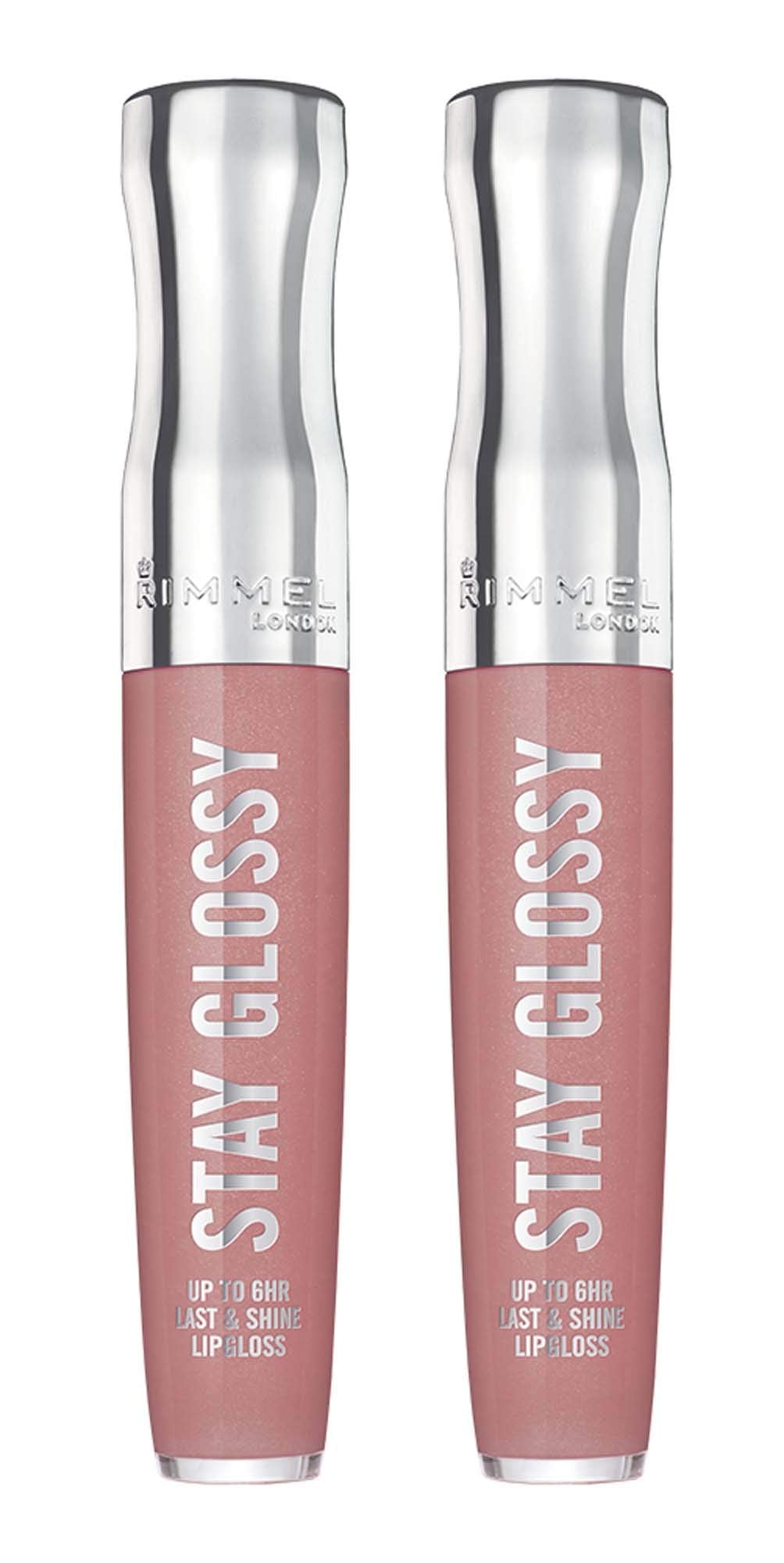 Rimmel Stay Glossy, Blushing Belgraves, Pack of 2