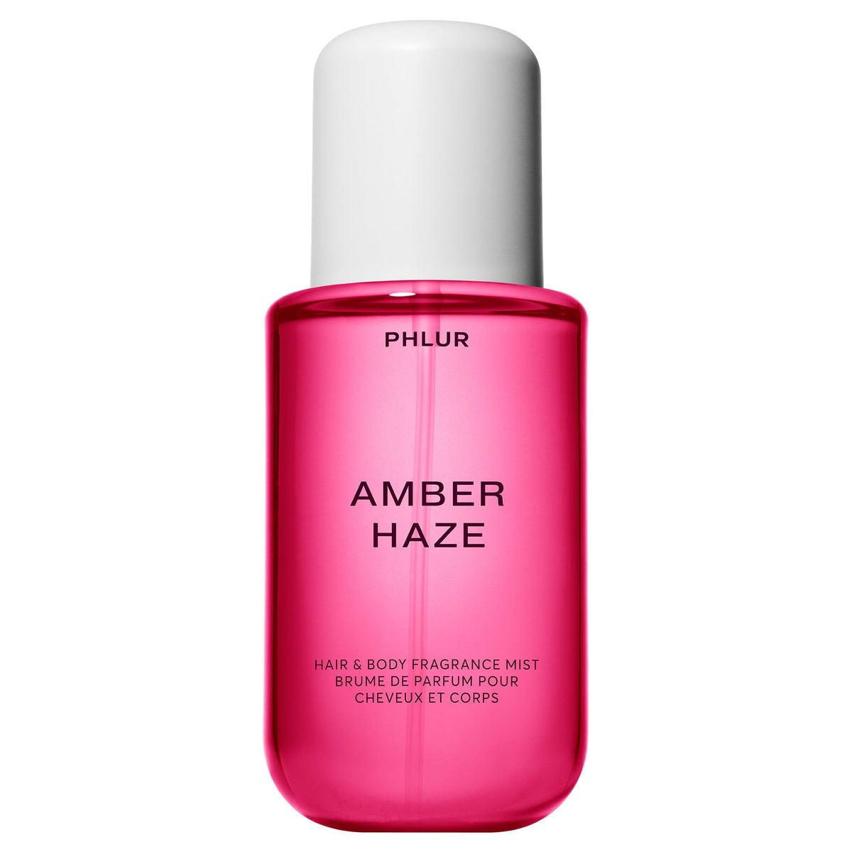 PHLUR Amber Haze Body Mist - Hair & Body Mist for Women & Men Fragrance - Amber, Jasmine, Saffron & Vanilla Body Spray (8 Fl Oz)