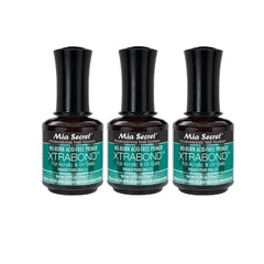 Mia Secret 3PCS No Burn Acid Free Primer Xtra Bond Acrylic Uv Gel 0.5 Fl Oz…