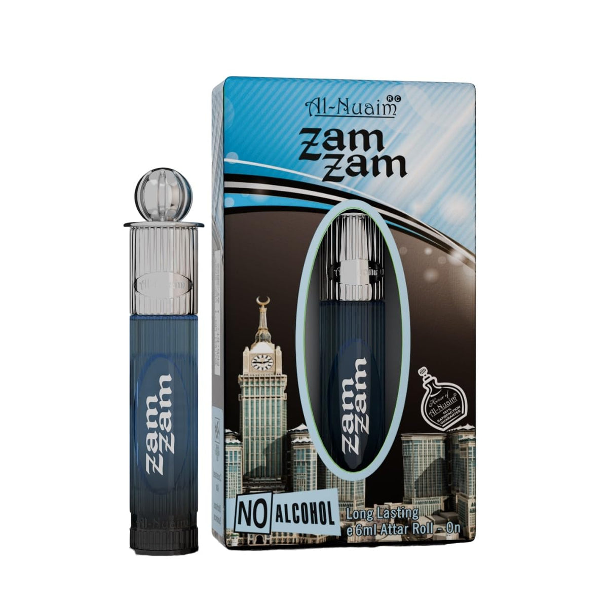 Zam Zam Alcohol Free Attar Roll On for Men & Women - 6ml | Exquisite & Long Lasting Fragrance