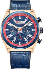 CURREN 8392 Men Quartz Watch Fashion Luxury Business Wristwatch Casual Sport Waterproof Clock Curren Watches Men - CAMEL