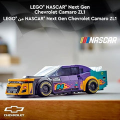 LEGO Speed Champions NASCAR Next Gen Chevrolet Camaro ZL1 Race Car Toy, Vehicle Playset for 9 Plus Year Old Boys & Girls, Kids' Bedroom Decoration, Birthday Gift Idea 76935