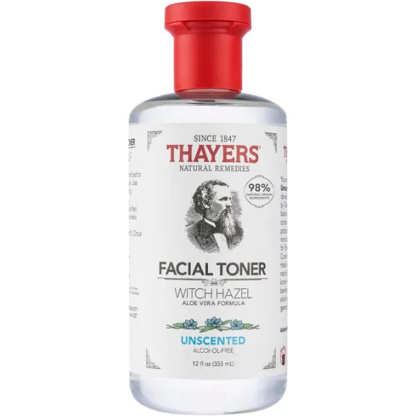 Thayers Witch Hazel With Aloe Vera Original Alcohol Free - 12 Fl Oz  Pack Of 1 ( 355 ml )