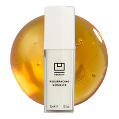 U Beauty Resurfacing Complex Serum - Rejuvenating and Brightening Facial Serum - Advanced 8-in-1 Formula with Vitamin C, Retinol, Hyaluronic Acid, and Peptides - Targets Fine Lines, Pores, and Dark Spots - 1.0 fl oz