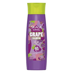 SKALA Fruitastic Grape Shampoo For Weak & Dull Hair With Grape Seed Oil, Vitamin A Dermatologically Tested Gentle & Nourishing Daily Cleanser 10.99 fl oz