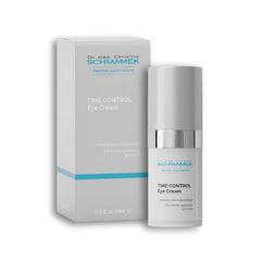 Schrammek TIME CONTROL Eye Cream (0.5 fl oz) - for Demanding Skin - Reduces Circles Under Eyes - with Matrixyl 3000 & Milk Thistle Oil - Eye Care - Skin Care
