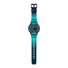G-Shock Casio Men's GAB001G-2A Clear Green Analog-Digital Watch, Clear Green, One Size, Tap