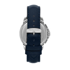 Maserati Successo Men's Watch, Chronograph, Made of Stainless Steel, Rose Gold PVD, Leather - R8871621015