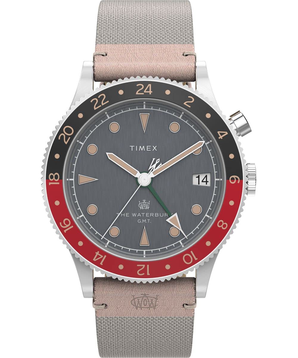 Timex 39 mm Waterbury Traditional GMT - White
