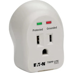 Tripp Lite 1 Outlet Portable Surge Protector Power Strip (SPIKECUBE)