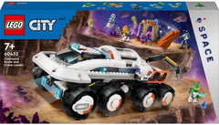 LEGO City Command Rover and Crane Loader Outer Space Toy for 7 Plus Year Old Boys, Girls & Kids, Vehicle Set with 4 Astronaut Minifigures, Robot, 2 Alien Figures & Planet Setting, Birthday Gift 60432