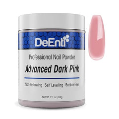 DeEnti Acrylic Nail Powder for Nails, Pink Acrylic Powder, Dark Pink 2oz