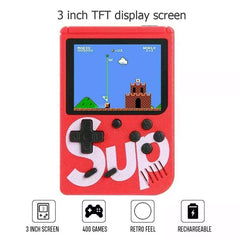 AWH SUP Game Box Plus 400 in 1 Retro Games UPGRADED VERSION mini Portable Console Handheld Gift By PRIME TECH ™ (Blue)