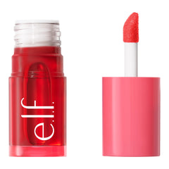 e.l.f. Sheer For It Blush, Multi-Use, Long-Wearing Lip & Cheek Makeup, Creates a Natural Glossy Finish, Vegan & Cruelty-Free, Pink Positive