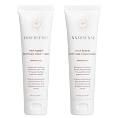 INNERSENSE Organic Beauty - Hair Renew Soothing Conditioner | Balancing, Hydrating, For Dry Scalps | Non-Toxic, Cruelty-Free, Clean Haircare