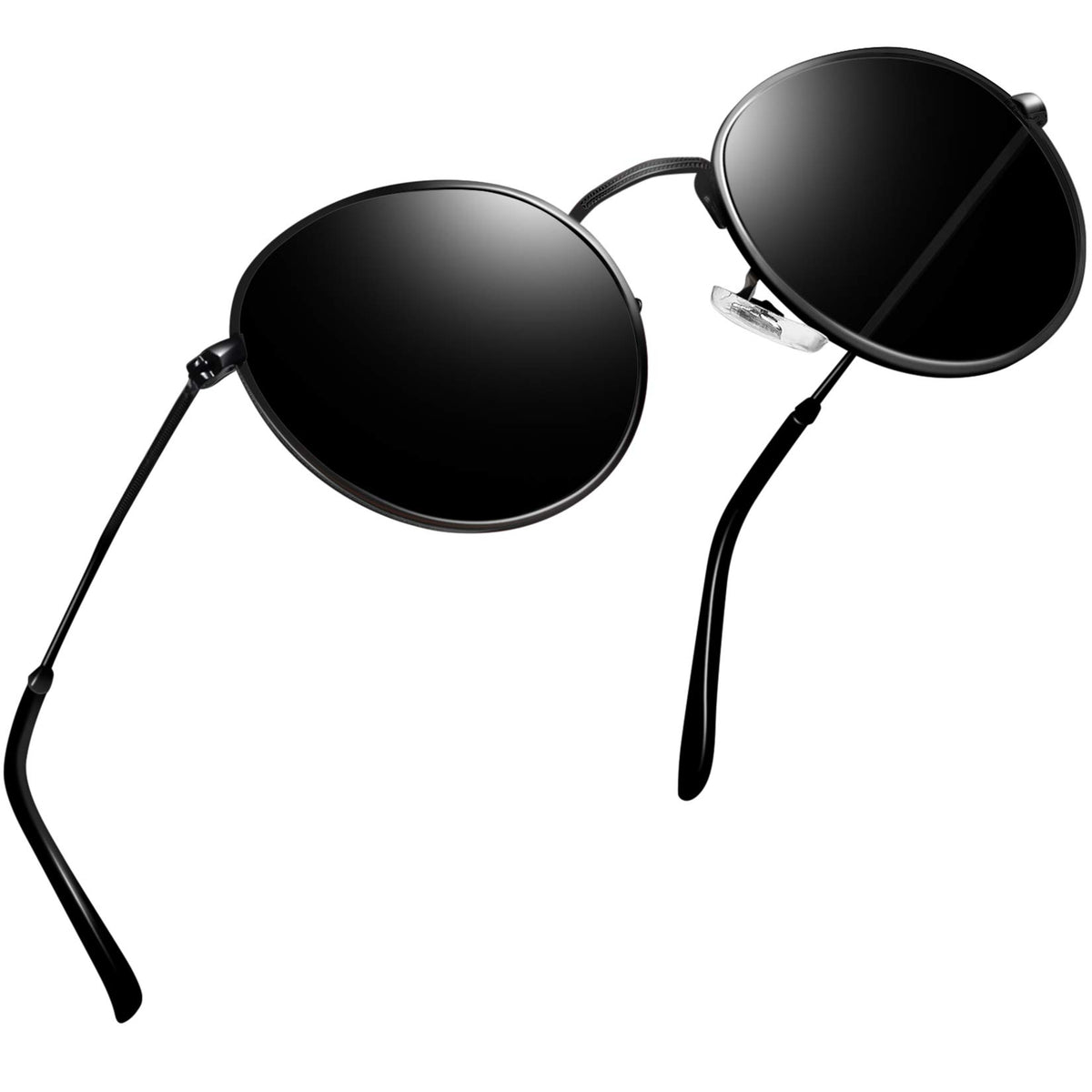 Joopin Polarized Semi Rimless Sunglasses Men Women, Classic Half Frame Sun Glasses UV400 Protection