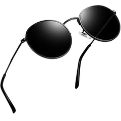 Joopin Polarized Semi Rimless Sunglasses Men Women, Classic Half Frame Sun Glasses UV400 Protection