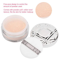 Loose Face Powder, Makeup Finish Powder, Matte Oil Control Loose Powder, Long Lasting Face Cosmetic Powder (Ivory white/24g)