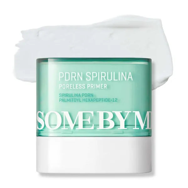 SOME BY MI PDRN Spirulina Poreless Primer – 0.35oz, 10g – Korean Vegan Primer Stick for Face Before Makeup – Blurs Pores, Controls Sebum and Balances Moisture with Marine Extracts – Korean Skin Care