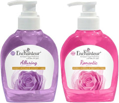 Enchanteur Liquid Hand Soap, Floral Fragrance, Romantic & Alluring, 2 X 300 ml