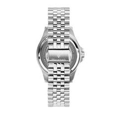 Maserati Men's Watch, Automatic, Analog, 44.00, bracelet, Steel Band, Sfida Collection - R8823140011 - Silver/Blue