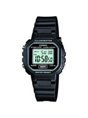 Casio 'Classic' Quartz Resin Casual Watch Black/Grey