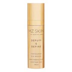 MZ SKIN Depuff and Define Contouring Eye Rescue 0.5 fl oz - High-Potency Caffeine Peptide Complex for Dark Circles, Puffiness, Fine Lines & Wrinkles With Hyaluronic Acid For Hydration