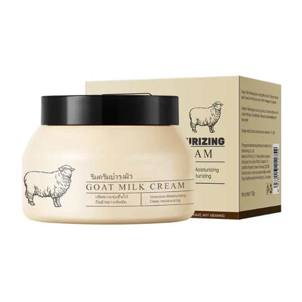 Grospe Goat Milk Anti-Wrinkle Cream - Face Moisturizer with Peptides, Intensive Hydration for Mature & Dry Skin, Firming & Lifting Formula, 3.5oz