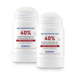 OUKEYA 40 Urea Cream, Foot & Hand Cream for Dry Cracked (Urea Heel Balm(Pack of 2))