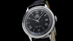 Orient Men's '2nd Gen. Bambino Ver. 2' Japanese Automatic Stainless Steel and Leather Dress Watch