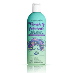 Urban Hydration Breath of Fresh Hair Curl & Twist Styling Lotion, Curl Cream for Natural Hair, Frizz Control & Moisture with Avocado, Argan & Almond Oils, Daily Styling for Curly & Wavy Hair – 8 FL Oz