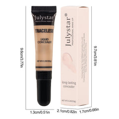 Waterproof Concealer For Scars | Leg Foundation Waterproof, Full Coverage Makeup For Dark Spots | Liquid Multi-Use Concealer, Leg Foundation Waterproof For Hyperpigmentation And Blemishes