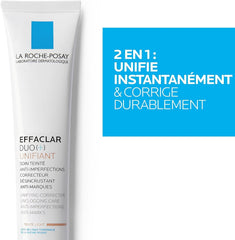 La Roche Posay Effaclar Duo Plus Unifiant Light Cream, 40 ml - White