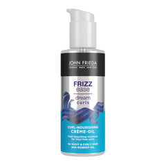 John Frieda Frizz Ease Dream Curls Curl Nourishing Crème Oil 100 ml for Naturally Wavy & Curly Hair