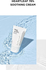 Anua Heartleaf 70% Soothing Cream 100ml / 3.38 fl.oz. I moisturizing, soothing the skin, panthenol, ceramide, moisture barrier