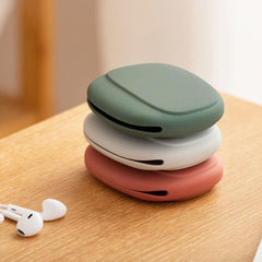 Portable Bag Charging Cable,Silicone Data Cable Storage Box,Multifunction Travel Cable Organizer, for Wired Earbuds
