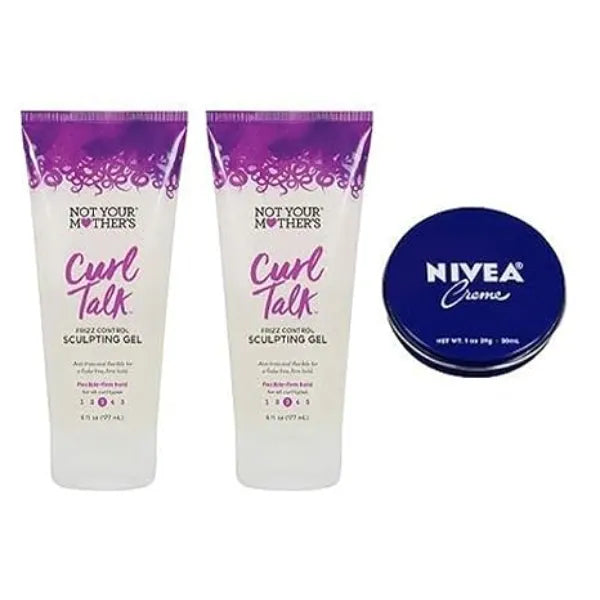 Not Your Mother's Curl Talk Frizz Control Sculpting Gel Travel Size Body Cream included.