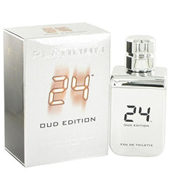 24 Platinum Oud Edition by ScentStory for Men - Eau de Toilette, 100ml