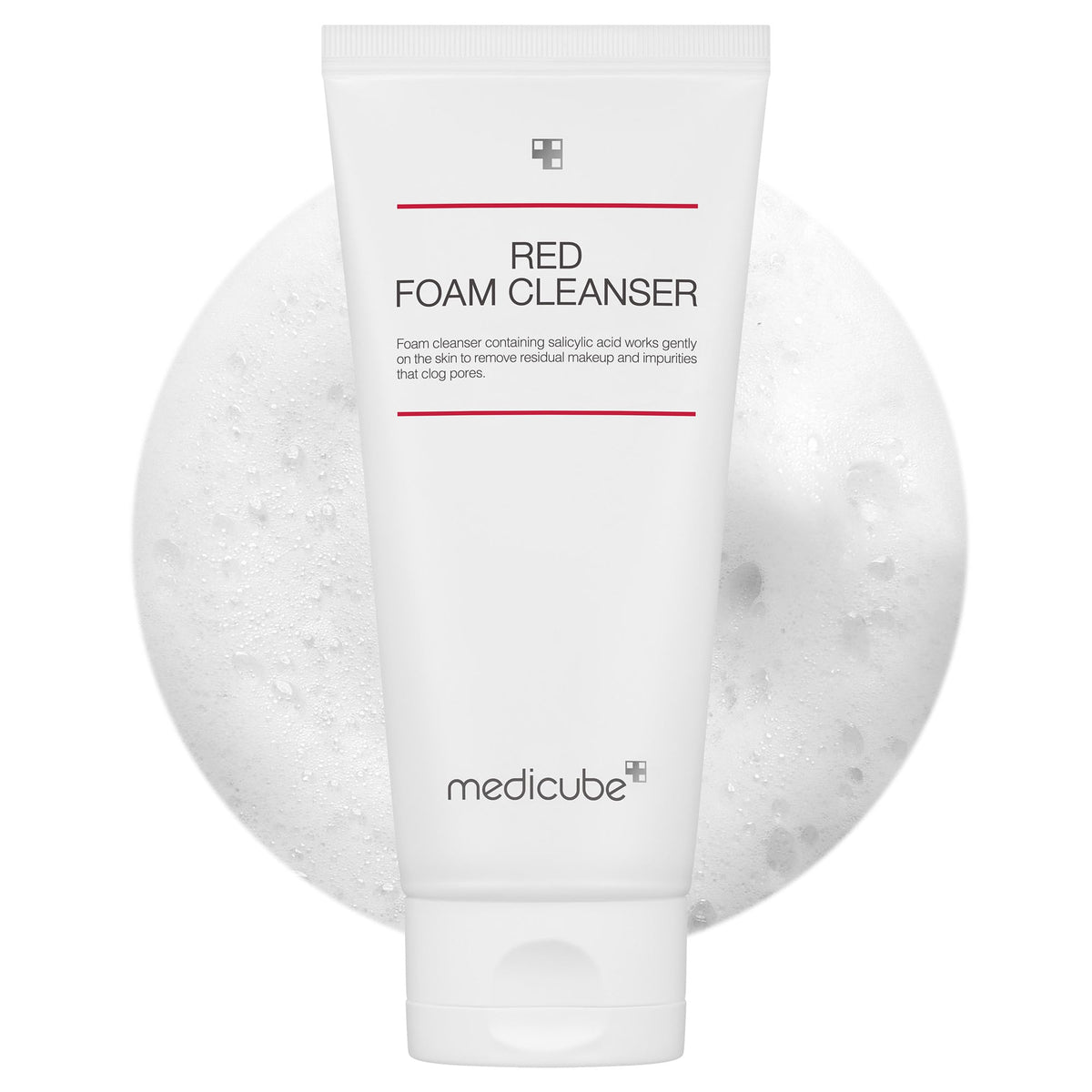 medicube Red Foam Cleanser - Deeply cleanses, remove impurities, control sebum | Korean Skincare