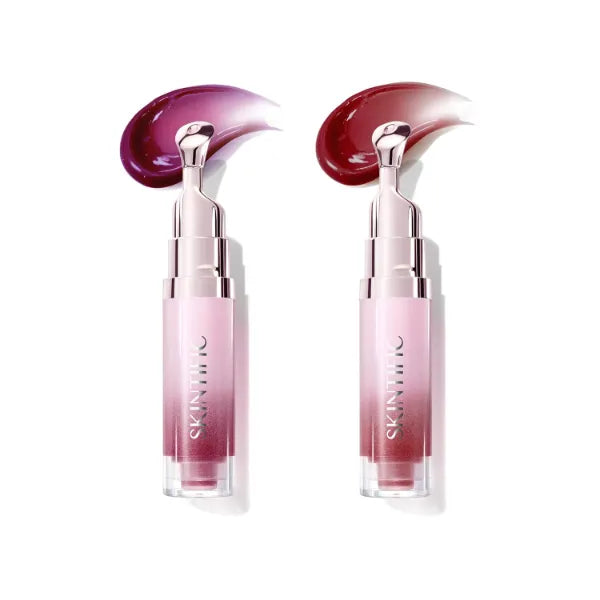 SKINTIFIC Peptide Brightening Lip Serum – Shades 07U Berry Velvet & 11U Dusty Rose