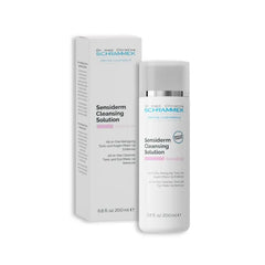 Schrammek Sensiderm Cleansing Solution (6.75 fl oz) - 3-in-1 Micellar Makeup Remover & Toner - Fragrance-Free - Gentle Cleanser for Sensitive Skin